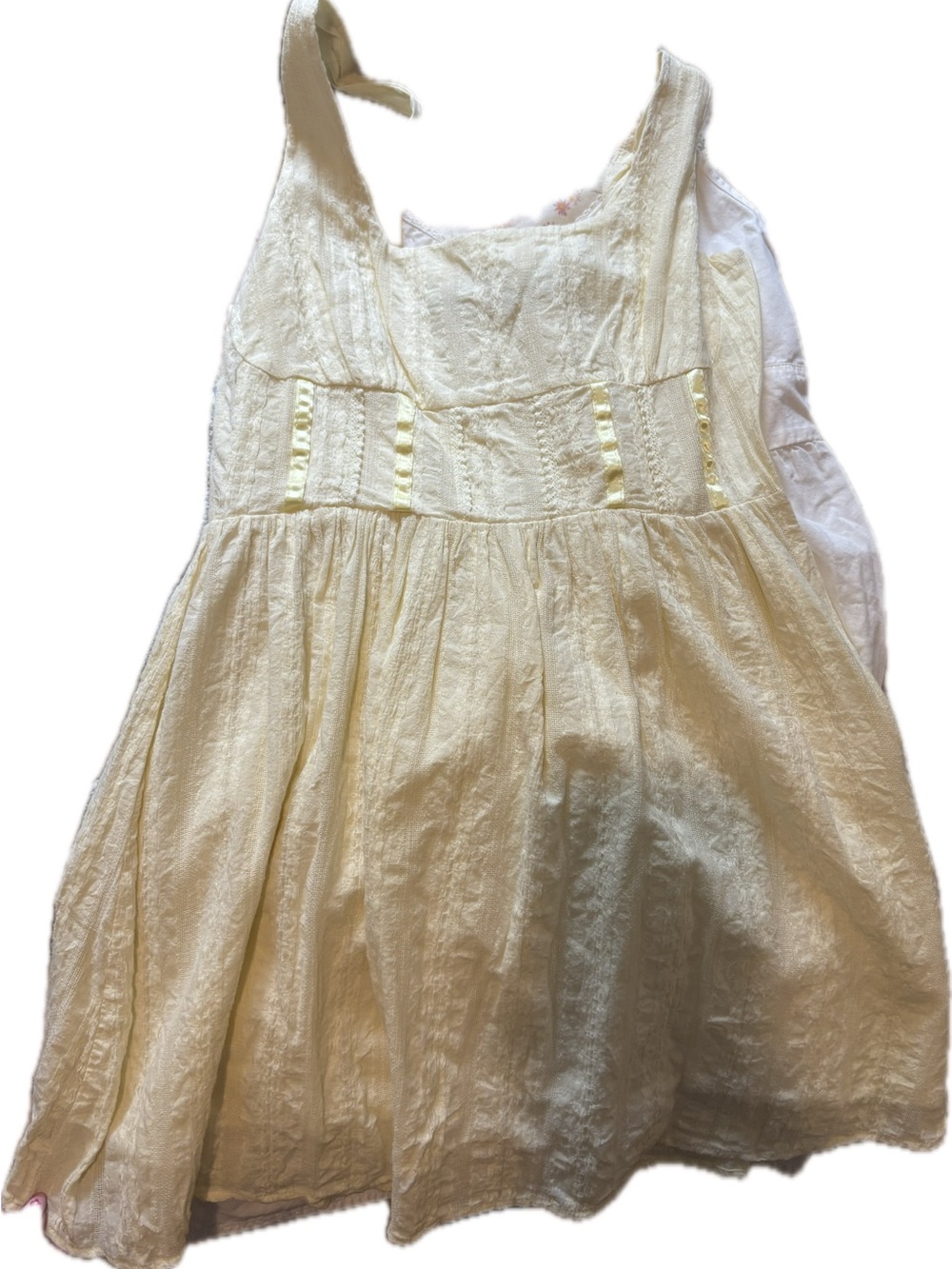 yellow princess polly mini size 4 worn once